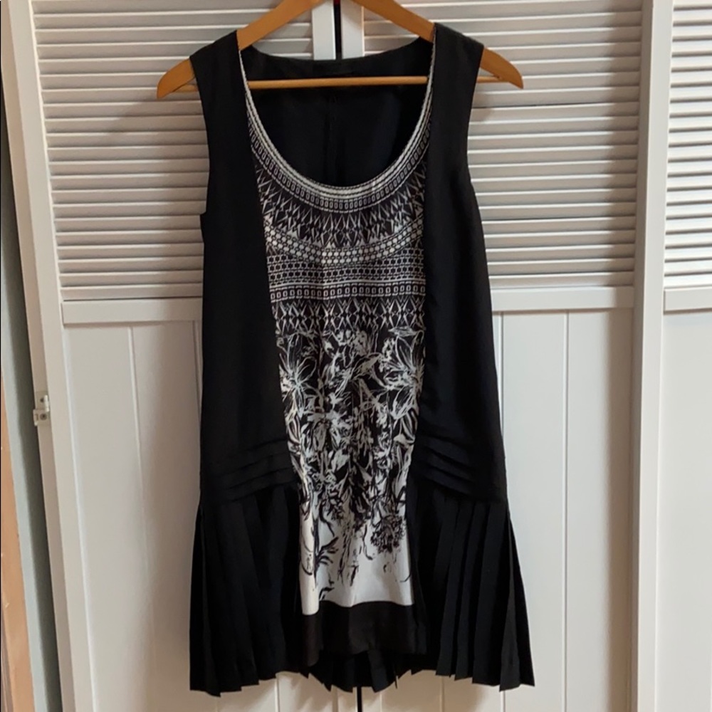 Diesel Black Gold black dress with graphic print